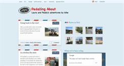 Desktop Screenshot of pedallingabout.com
